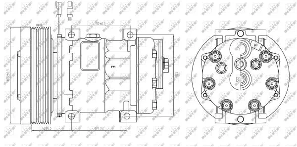 Compressor, air conditioning