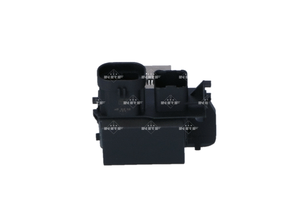 Series resistor, electric motor (radiator fan)