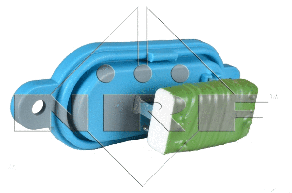 Resistor, interior blower (342010)