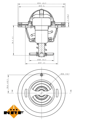 Thermostat, coolant (725126)