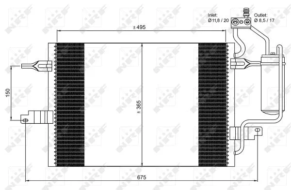 Condenser, air conditioning