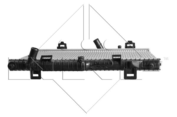 Radiator, engine cooling