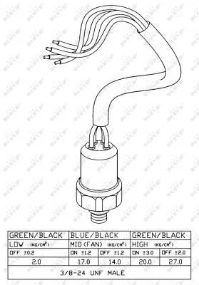 Pressure Switch, air conditioning