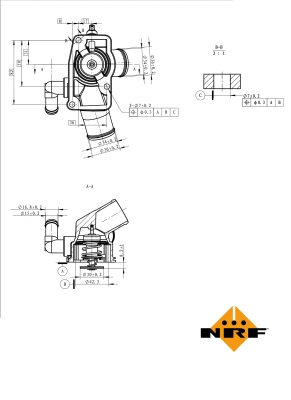 Thermostat, coolant