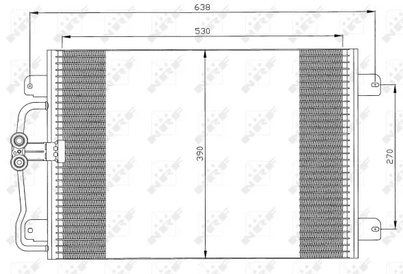 Condenser, air conditioning (35832)