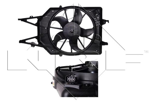 Fan, engine cooling (47034)