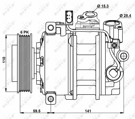 Compressor, air conditioning