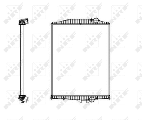 Radiator, engine cooling (519701)