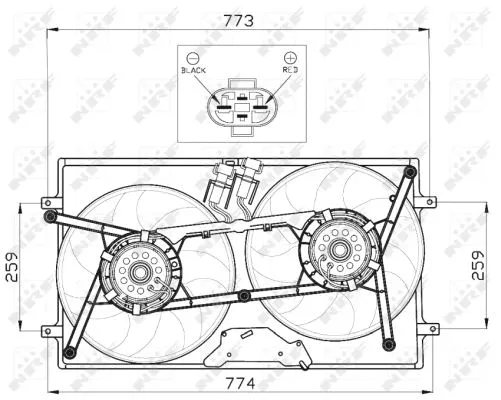 Fan, engine cooling