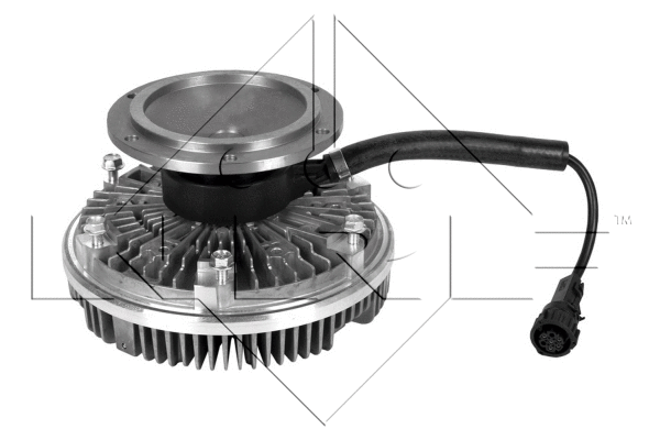 Clutch, radiator fan