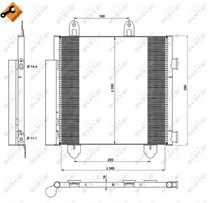 Condenser, air conditioning