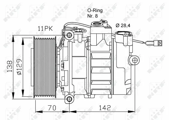 Compressor, air conditioning