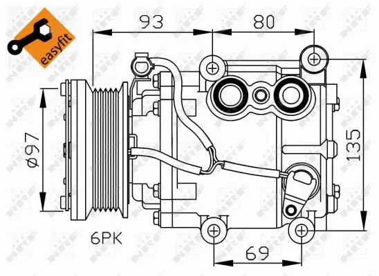 Compressor, air conditioning