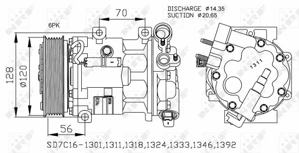 Compressor, air conditioning