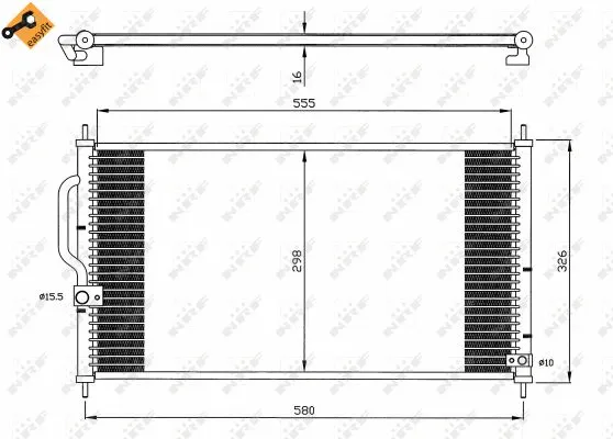 Condenser, air conditioning