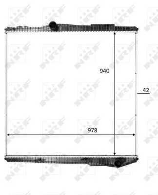 Radiator, engine cooling
