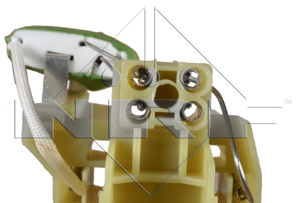 Resistor, interior blower