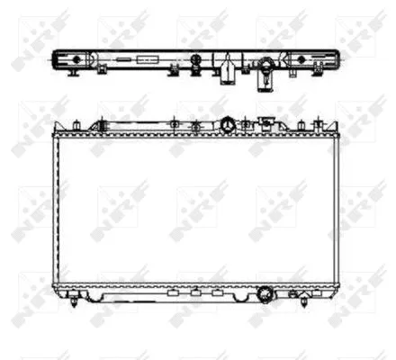 Radiator, engine cooling (509653)