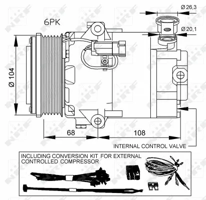 Compressor, air conditioning