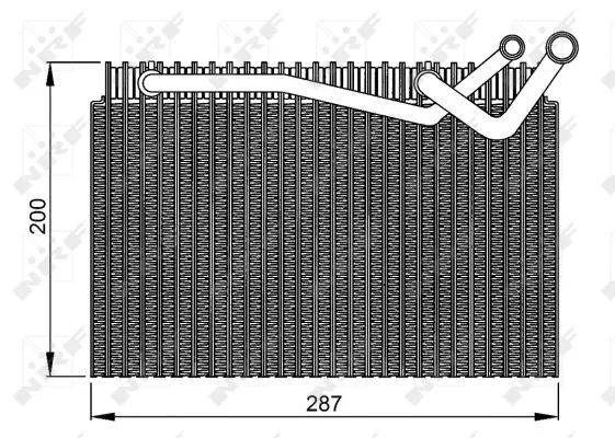 Evaporator, air conditioning