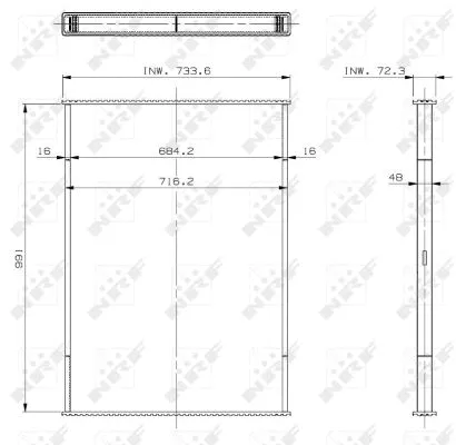 Core, radiator (29725)