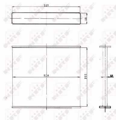 Core, radiator (1007)
