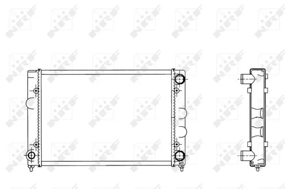 Radiator, engine cooling (509505)