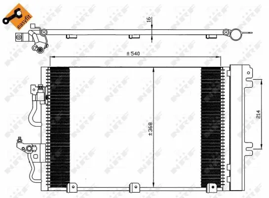 Condenser, air conditioning