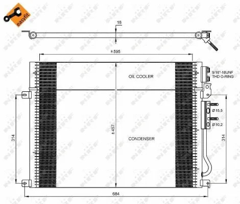 Condenser, air conditioning (35920)