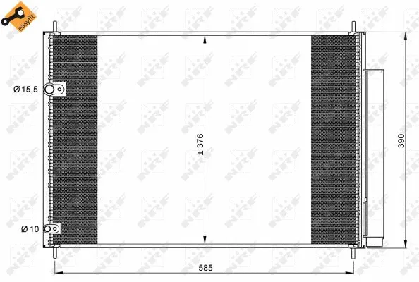 Condenser, air conditioning
