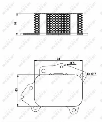 Oil Cooler, engine oil
