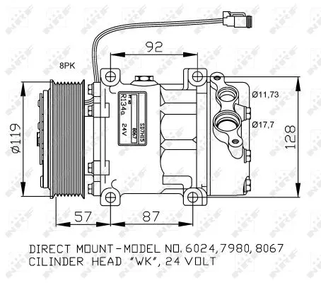 Compressor, air conditioning