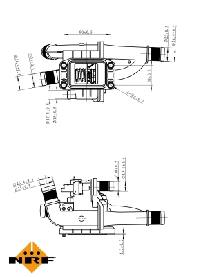 Thermostat, coolant (725163)