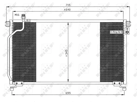 Condenser, air conditioning (35374)