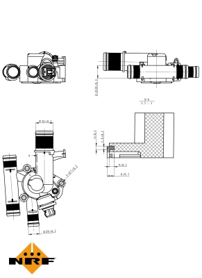 Thermostat, coolant (725011)
