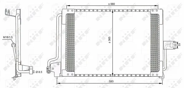 Condenser, air conditioning (35182)