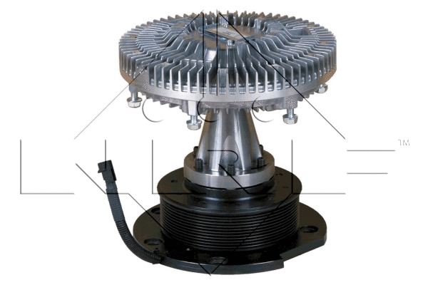 Clutch, radiator fan