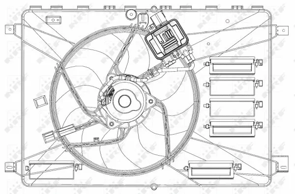 Fan, engine cooling (47627)