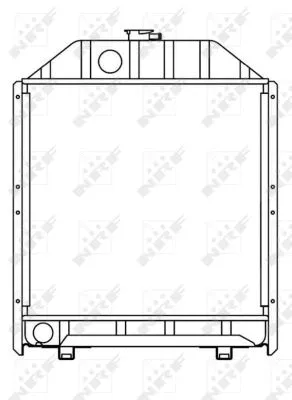 Radiator, engine cooling