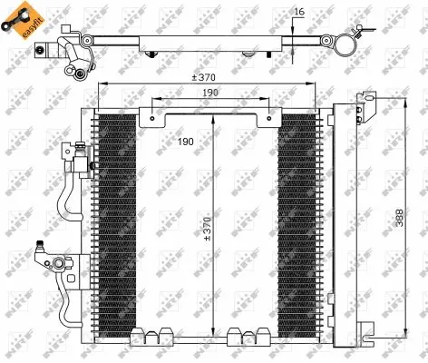 Condenser, air conditioning