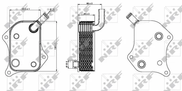 Oil Cooler, engine oil