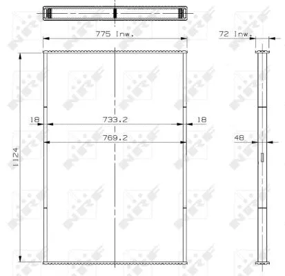 Core, radiator (29698)