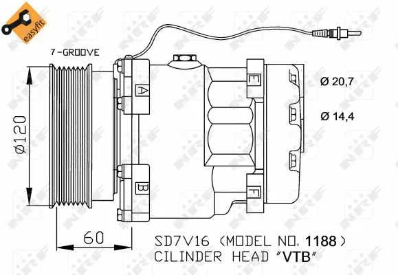 Compressor, air conditioning