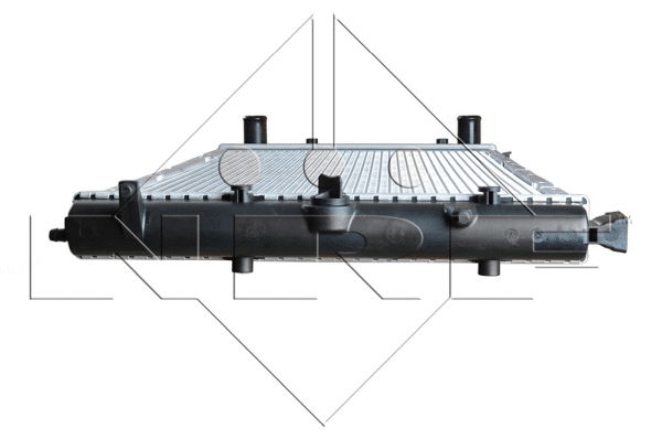 Radiator, engine cooling