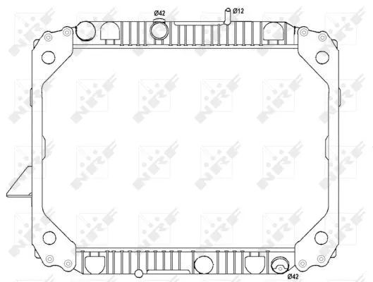 Radiator, engine cooling