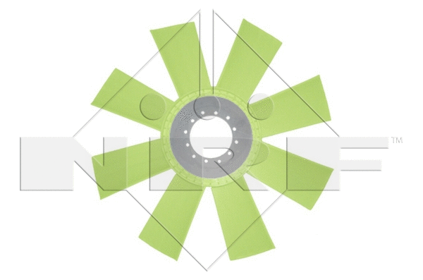 Fan Wheel, engine cooling (49800)