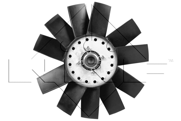 Clutch, radiator fan