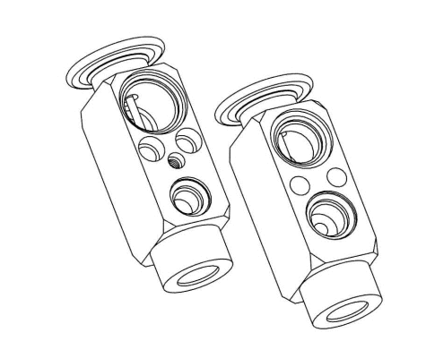 Expansion Valve, air conditioning (38397)