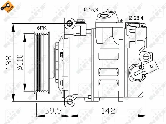 Compressor, air conditioning
