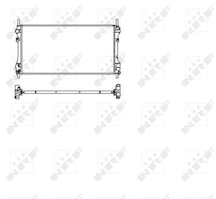 Radiator, engine cooling